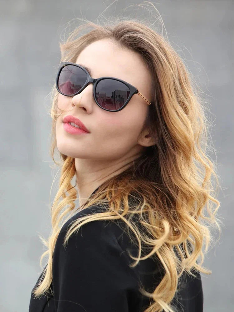 New Fashion TR Memory Frame Polarizing Sunglasses For Women Are Uniquely Designed To Protect Against UV 400 Rays